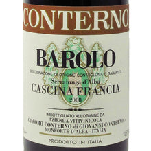 画像をギャラリービューアに読み込む, バローロ・カッシーナ・フランチャ 2008