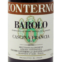 画像をギャラリービューアに読み込む, バローロ・カッシーナ・フランチャ 2009