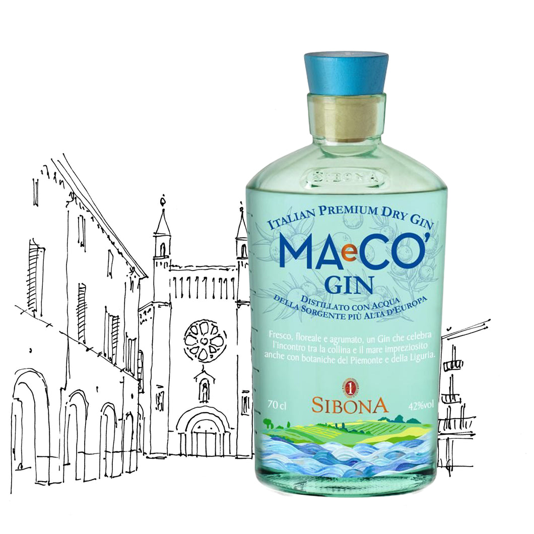 ジン・マエコ・イタリアン・プレミアム・ドライ・ジンN.V