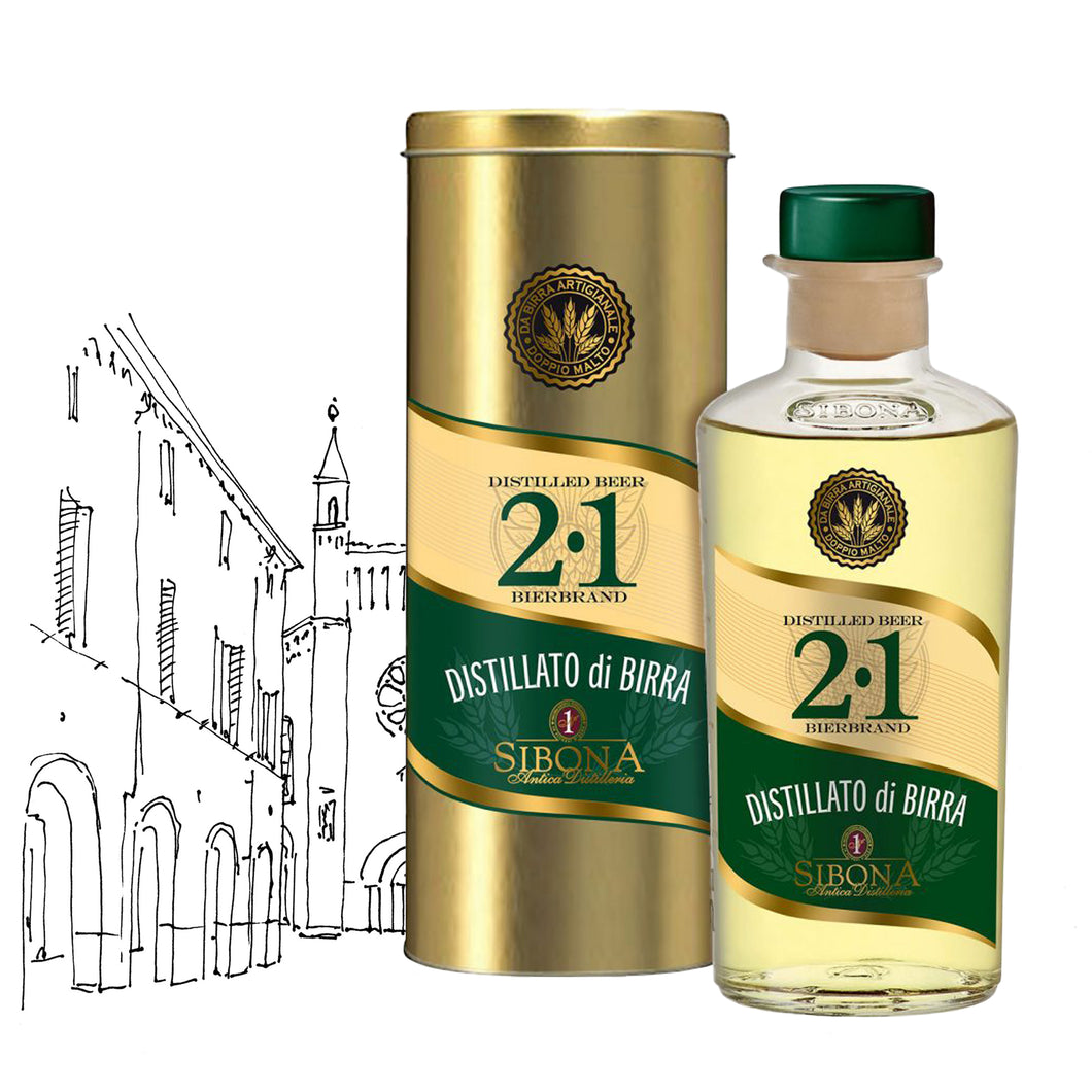 ドゥエ・プント・ウノ・ディスティラート・ディ・ビッラ（缶箱）N.V